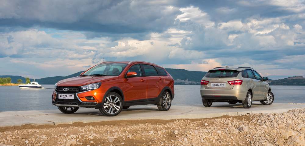 Универсалы LADA Vesta SW и LADA Vesta SW Cross – технические характеристики и линейка цвета