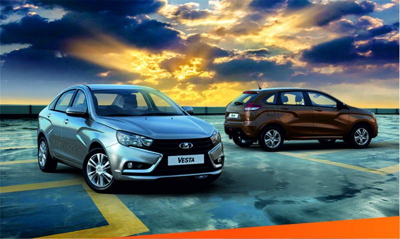 LADA Vesta и LADA XRAY с выгодой 25 000!